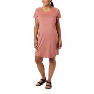 Columbia Coral UPF 30 Omni Wick Pockets stretchy dress
